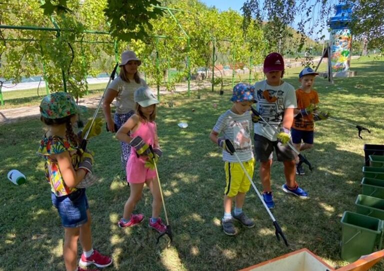 Viel Spiel und Spaß im Freien stand auf dem Programm.