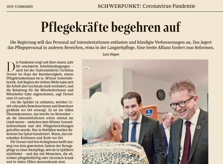 Der Standard Artikel.