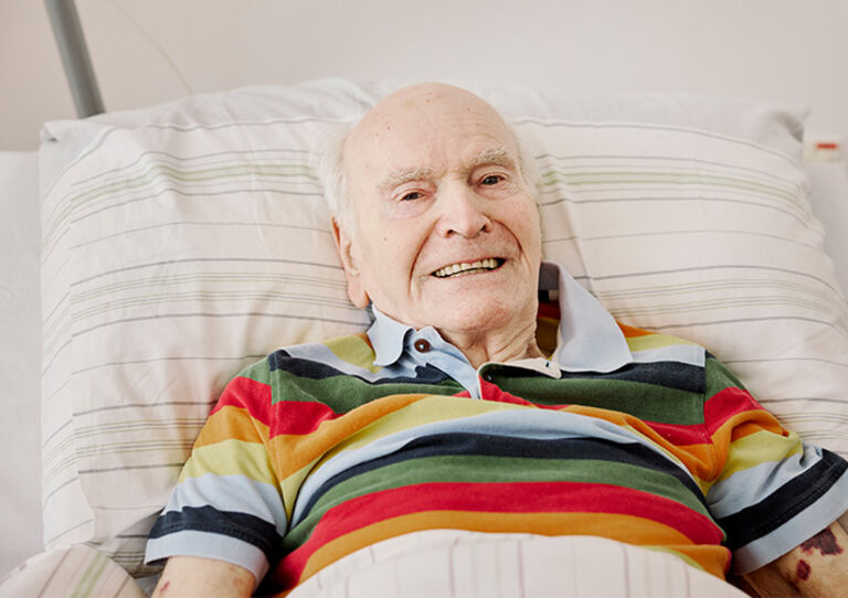 Bewohner im Haus der Barmherzigkeit Seeböckgasse