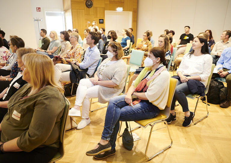 Aufnahme des Publikums