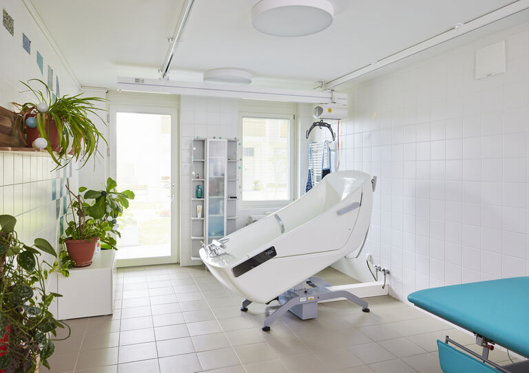 Badezimmer des GV Triester Sraße