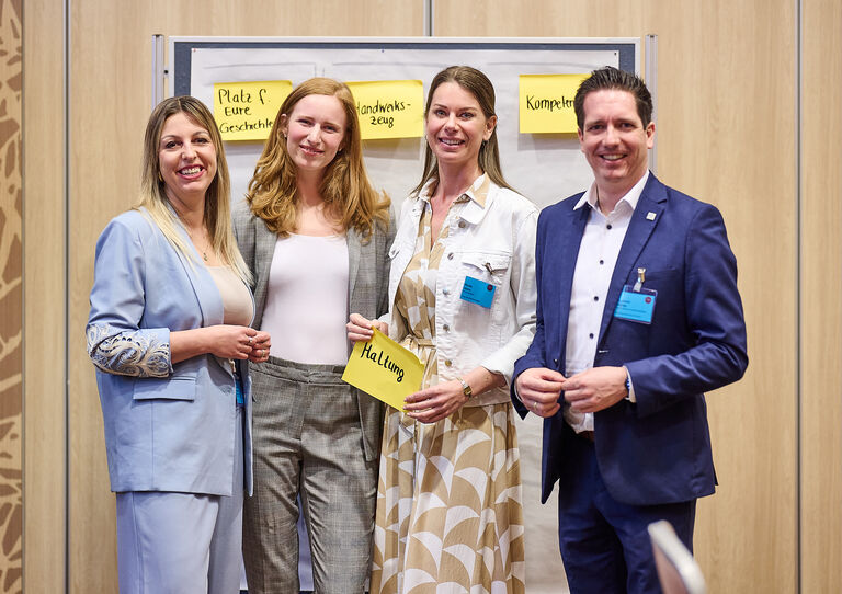 Nicole Hainz, Stationsleiterin im Pflegekrankenhaus Seeböckgasse, gab eindrucksvolle Einblicke in die Führungsaufgaben des mittleren Managements