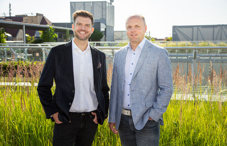 Andreas Kauba und Roland König