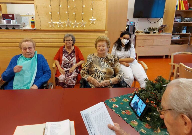 Virtuelle Weihnachtslesung