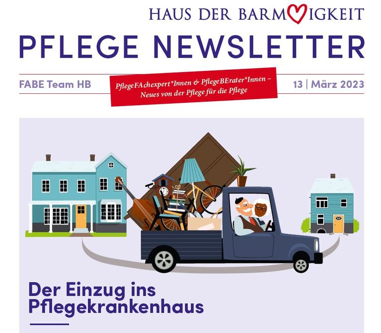 Screenshot aus dem Newsletter