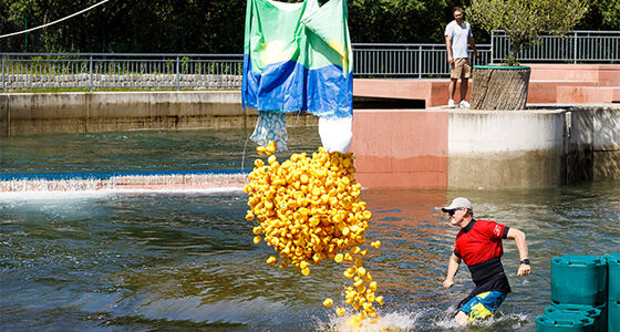 Rotary Duckrace: Entenrennen für den guten Zweck