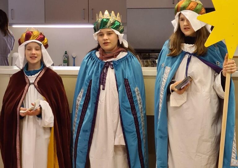 Sternsinger im Haus der Barmherzigkeit
