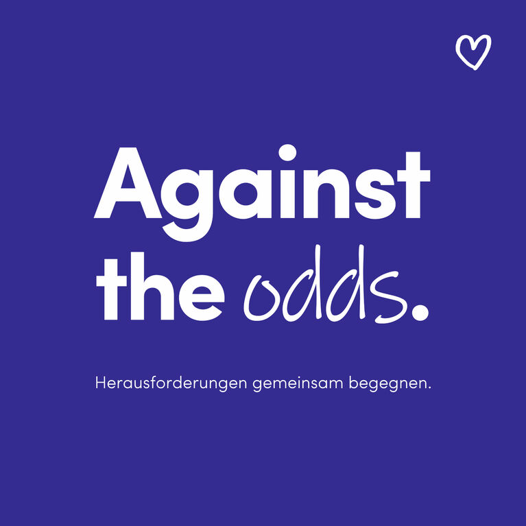 Kampagne Against the Odds - Grafik